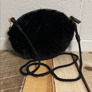 Luxurious Mink Fur Crossbody Bag